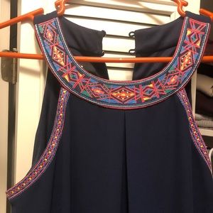 Navy dress